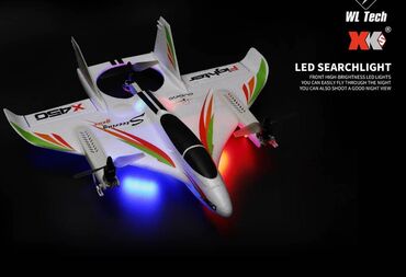 Oyuncaqlar: Wltoys RC Plane. Model XK X450. Feature: RC.Baki instagram sehifesinde — 4