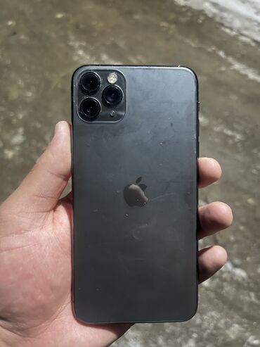 телефоны расрочку: IPhone 11 Pro Max, Б/у, 64 ГБ, Чехол, Защитное стекло, 73 %