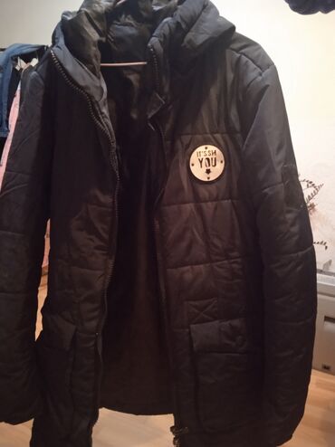 куртка зимный мужской: Куртка 2XS (EU 32), 5XL (EU 50), цвет - Черный