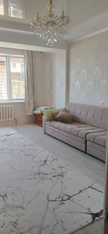 квартира в районе кызыл аскер: 1 комната, 48 м², Элитка, 7 этаж, Евроремонт