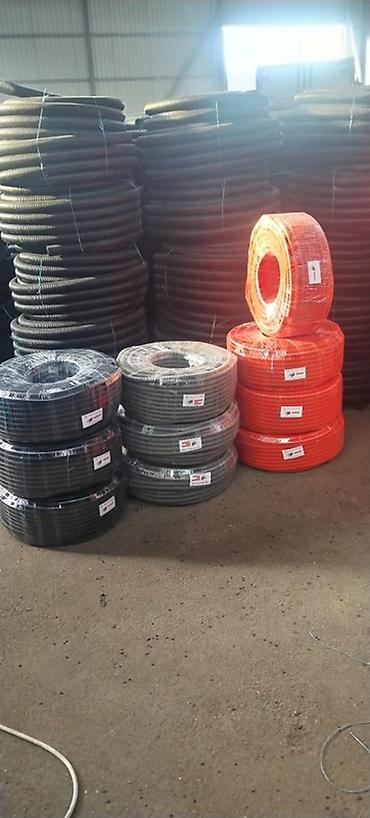 Təmir və tikinti: Məhsul: Korrugasiya edilmiş elektrik boruları (polietilen/PVC tipli) — 2