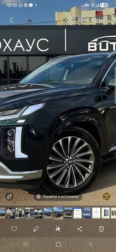 palisad: Решётка радиатора Hyundai Palisade (дорестайлинг/рестайлинг) - — 2