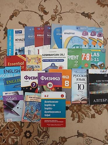 Книги и журналы: Kitablar satılır her cür kitab var dim, mekteb üçün test kitabları — 2