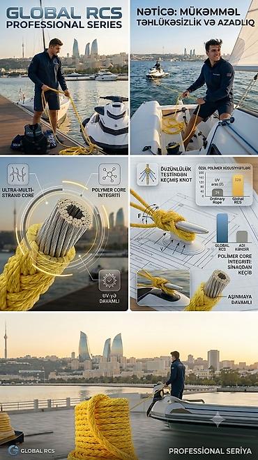 ərişdə kəsən: 🇬🇧ENGLISH▶️Global RCS — Professional Heavy-Duty Braided Utility Rope — 5