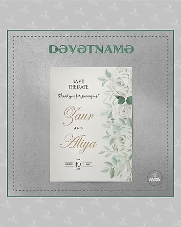 usta yeri: Dəvətnamə dizaynı – “Save the Date” kolleksiyası 💌 Toy dəvətnamələri — 8