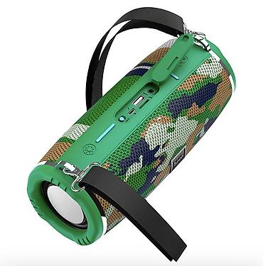 apple studio: Портативная Bluetooth-колонка Hoco HC12 - Форм-фактор: цилиндрическая — 2