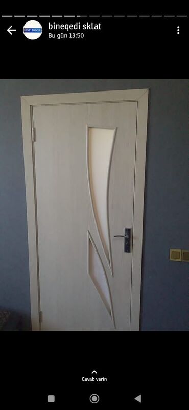 Otaq qapıları: Yeni Otaq qapısı Zamok ilə, Zəmanətli, Pulsuz quraşdırma, Rayonlara çatdırılma, Pulsuz çatdırılma -da lalafo.az — 9 Otaq qapıları: Yeni Otaq qapısı Zamok ilə, Zəmanətli, Pulsuz quraşdırma, Rayonlara çatdırılma, Pulsuz çatdırılma — 9