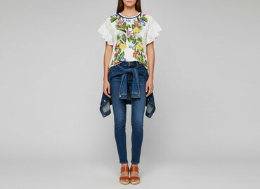 t shirty desigual: Desigual, Жіноча блуза, розмір S