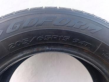 Шины и диски: Шины 205 / 65 / R 15, Зима, Б/у, 1 шт, Goform — 2