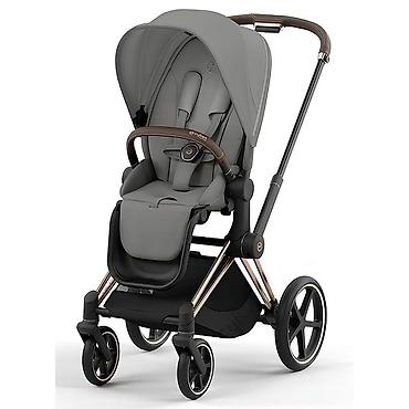 foo foo: Коляска прогулочная Cybex (серия Priam )в стильном сером цвете с шасси — 2