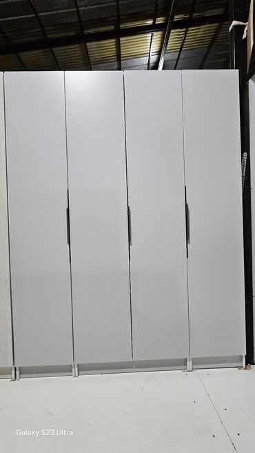 Шифоньеры: Шифоньер, Новый, Прямой, цвет - Белый, ЛДСП — 7