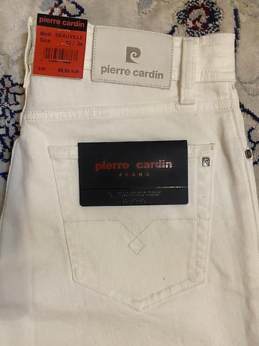 lining s: Продаю европейские новые белые джинсы Pierre Cardin, модель Deauville — 3