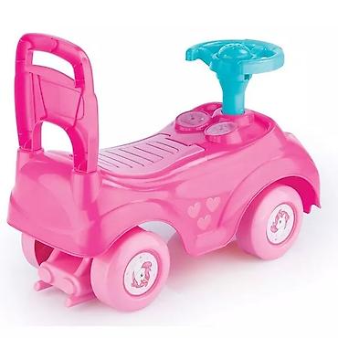 baletanke planika: AUTO GURALICA 025227 sa sirenom i prtljažnikom – idealna za prve — 4