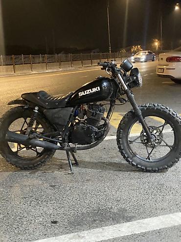 мотоцикл буу: Классический мотоцикл Suzuki, 125 куб. см, Бензин, Взрослый, Б/у — 3