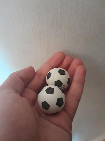 idman topları: Məhsul: Mini futbol topu dizaynlı rezin sıçrayan toplar (2 ədəd dəst) — 2