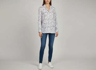 jedwabne bluzki wieczorowe: Atelier, Women's blouse, size S