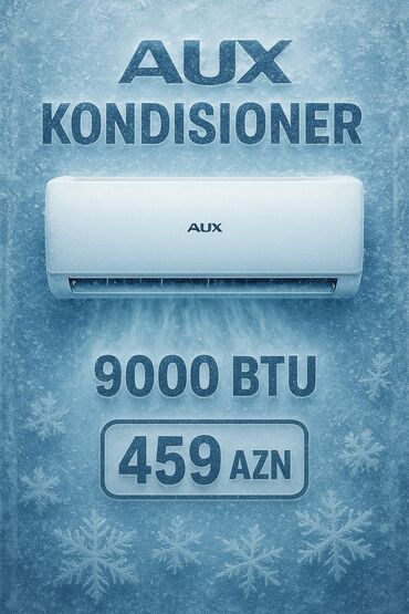 kandisaner işlenmiş: Kondisioner AUX, Yeni, 100-dən çox kv. m, Split sistem, Kredit yoxdur, Ödənişli quraşdırma