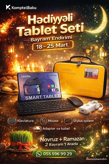 umiio tablet 16 max: Planşet və aksesuarlar paketi - UmiiO S10/S26 Ultra SMART Tablet — 6