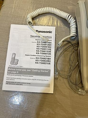 panasonic pts: Panasonic KX-T714CID stasionar telefon Yeni və istifadə olunmayıb — 6