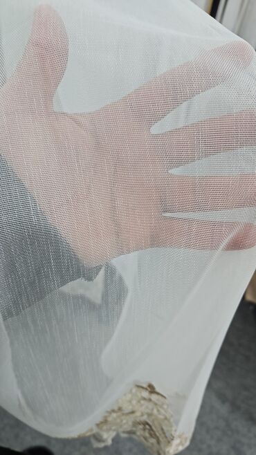 Pərdə və tüllər: Yeni, Pambıq Tül, Pulsuz çatdırılma — 19