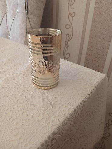 tom stekan: Stəkanlar, rəng - Qızılı, Şüşə, 1 əd, 250 ml — 1