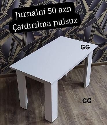 Dördbucaq masa, Açılmayan, Təkərsiz, Zəmanətsiz, Pulsuz quraşdırılma