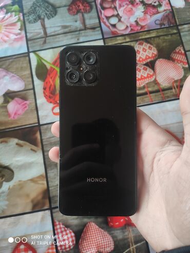 honor x8 azn: Honor X8, 128 GB, rəng - Qara, Barmaq izi