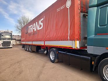 tufeng tir: ДАФ 430 CF 430 2002 Г. ПРИЦЕП Шмитц 2002 95 КУБ — 1