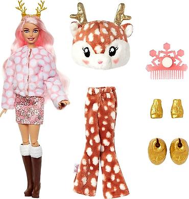 Игрушки: Новая коллекция Barbie Cutie Reveal представляет собой бокс с 10-тью — 7