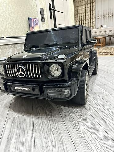 Uşaq dünyası: Uşaq üçün elektrikli miniatür avtomobil – Mercedes-Benz G-Class AMG — 1