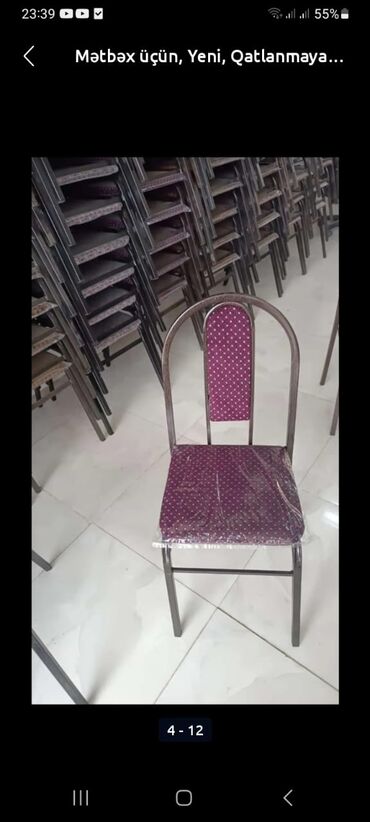 Restoran mebeli: Stul masa dəst və topdan pərakəndə satış ilə isdediyniz ölçü — 5