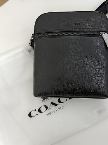 Сумкалар: Сумка через плечо COACH Houston Flight Bag - Материал: натуральная — 2