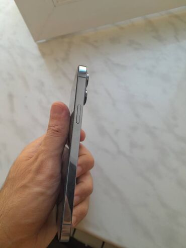 айфон 13 про: IPhone 13 Pro Max, 128 GB, Sierra Blue, Barmaq izi, Face ID