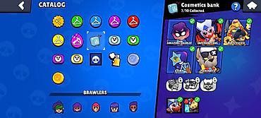 ikona: Brawl Stars hesabı – zəngin kosmetik kolleksiya - Kataloq bölməsi — 10