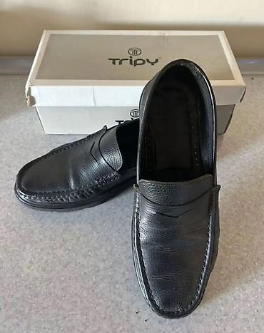 ayaqqabı мокасини: Tripy kişi mokasinləri - Model: Tripy klassik mokasin - Rəng: qara - — 1