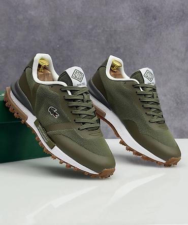 обувь лакоста: Мужские кроссовки, 41, 42, 43, Lacoste, Новый, цвет - Зеленый — 1