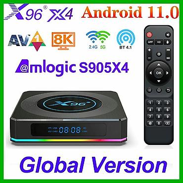 atv plus balans: Yeni 2024 ci ilin en son model X96 X4 4 ram 32gb android 11 - 169azn — 7