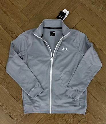 продаю старые вещи: Мужская толстовка, XL, Under Armour, Новый, цвет - Серый, Платная доставка — 1