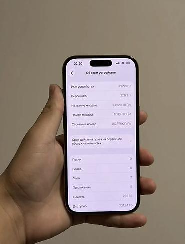 телефон афон: IPhone 16 Pro, Б/у, 256 ГБ, Natural Titanium, Защитное стекло, В рассрочку, 89 % — 3