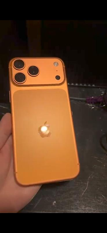 iphone хr: IPhone 17 Pro, Б/у, 256 ГБ, Оранжевый, Коробка, 99 % — 1