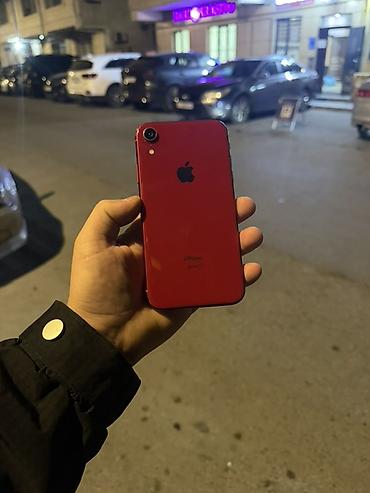 nfc карточки: IPhone Xr, Б/у, 256 ГБ, Красный, Защитное стекло, Чехол, 78 % — 1