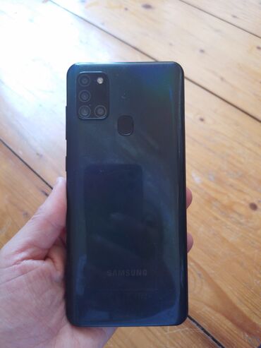 samsung d900: Samsung Galaxy A21S, 64 GB, rəng - Qara