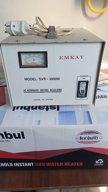 EMKAY AC Automatic Voltage Regulator – Model: SVR-3000W - Güc: 3000W