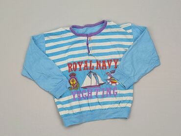pajacyk do spania 122: Sweatshirt, 9-12 months, condition - Fair