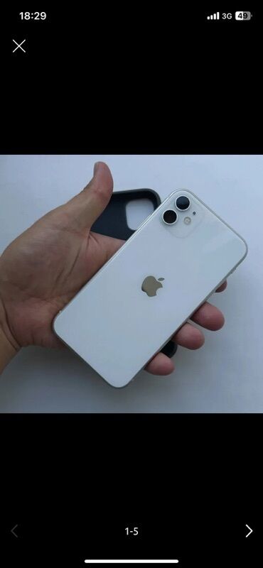 айфон 11 про макс масло: IPhone 11, Колдонулган, 128 ГБ, Ак, Каптама