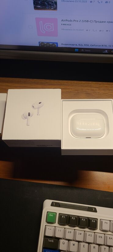 эйр потс: AirPods Pro 2 (USB-C) Продаю оригинальные AirPods Pro 2 с портом