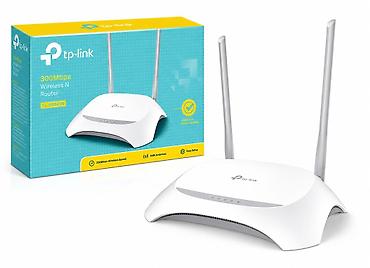 mifi router: TP-Link TL-WR840N Wireless N Router – 300 Mbps - Sürət: 2.4 GHz — 1