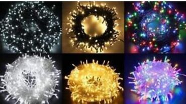 Rasveta: Lampice 10m- 1500din 20m- 1700din 30m- 2200din 40m- 2600din 40m- 3100 — 6