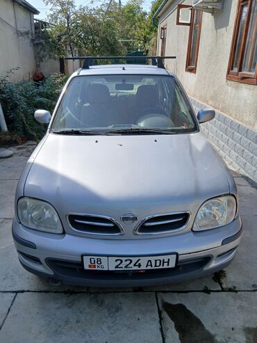 установка лобовые стекла: Nissan Micra: 2001 г., 1.3 л, Вариатор, Бензин, Седан