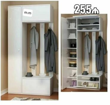 Sifarişlə dolablar: Düz dolab, Dəhliz üçün, Ayaqqabı üçün, Açılan, Quraşdırıla bilən, 3 qapılı — 16